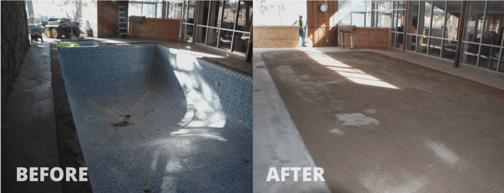 Colorado Springs Indoor pool removal experience