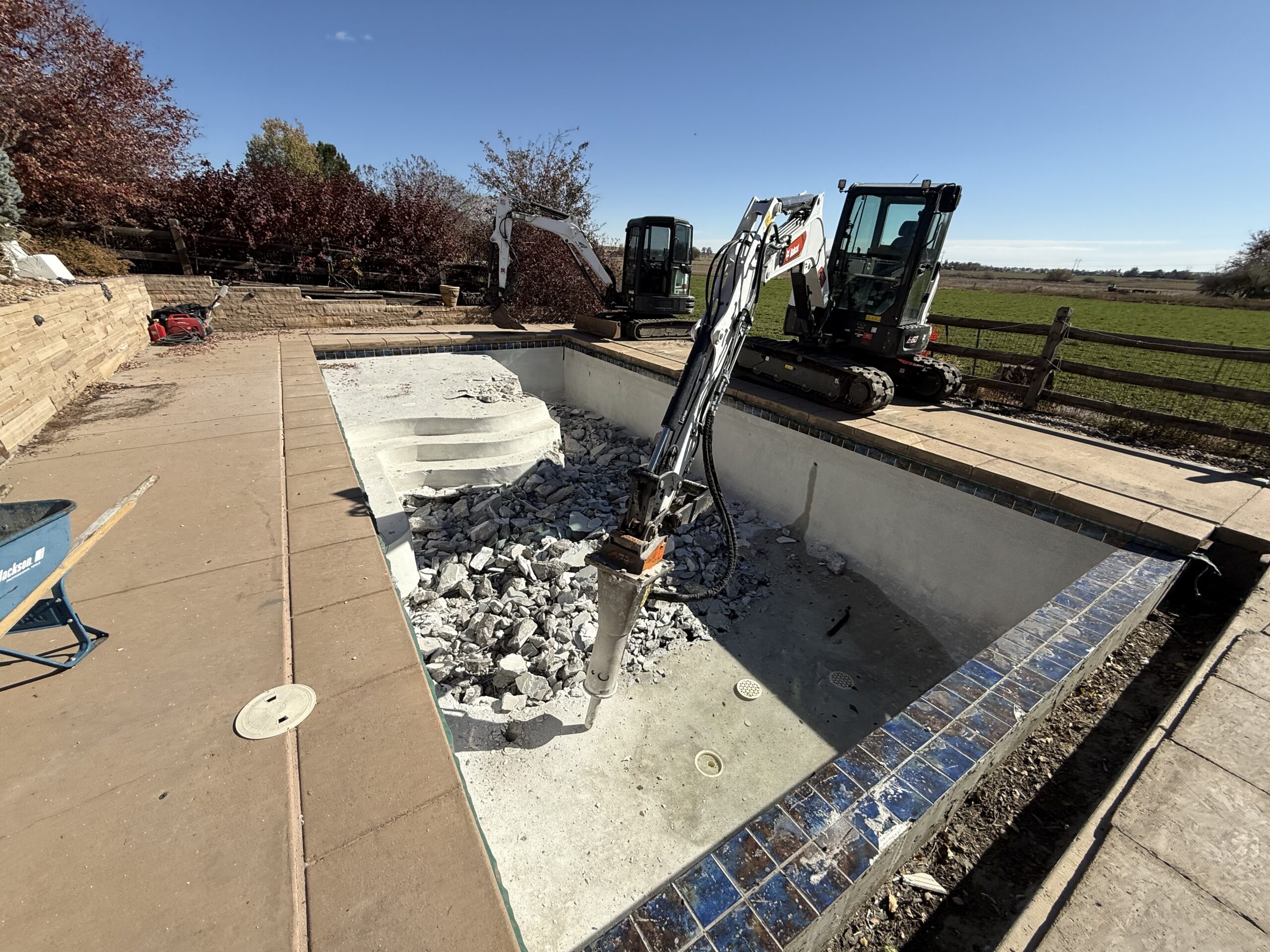 Longmont Pool Removal