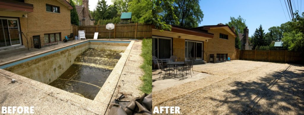 Skokie Pool Removal