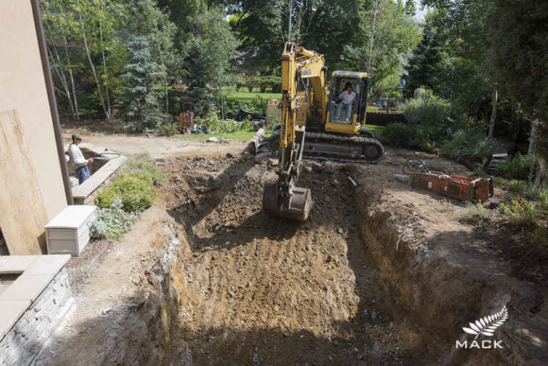 Mack Land Full Pool Removal, pool demolition