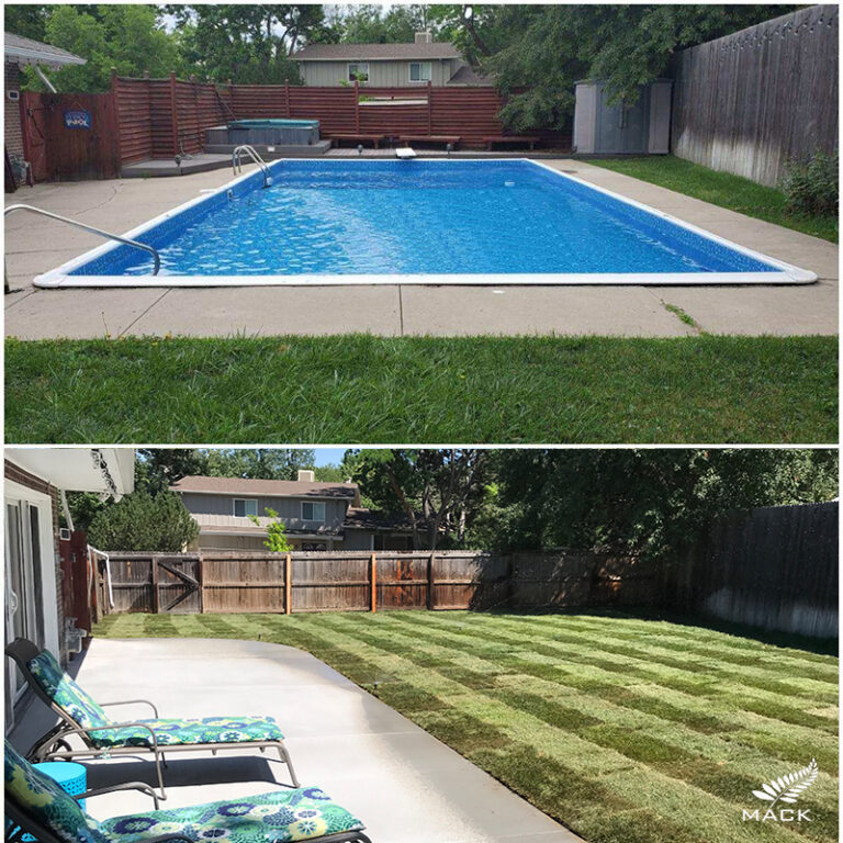 MackLand’s Pool Removal Process