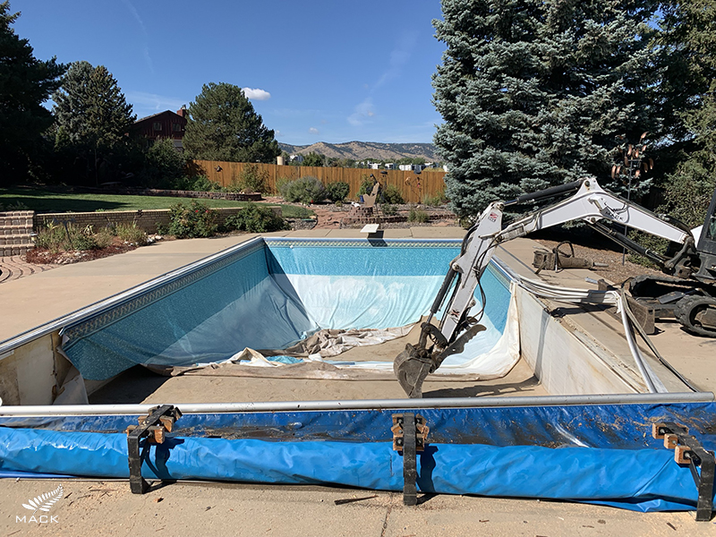 Mack Land LLC - Golden, Colorado Pool Demolition and Removal