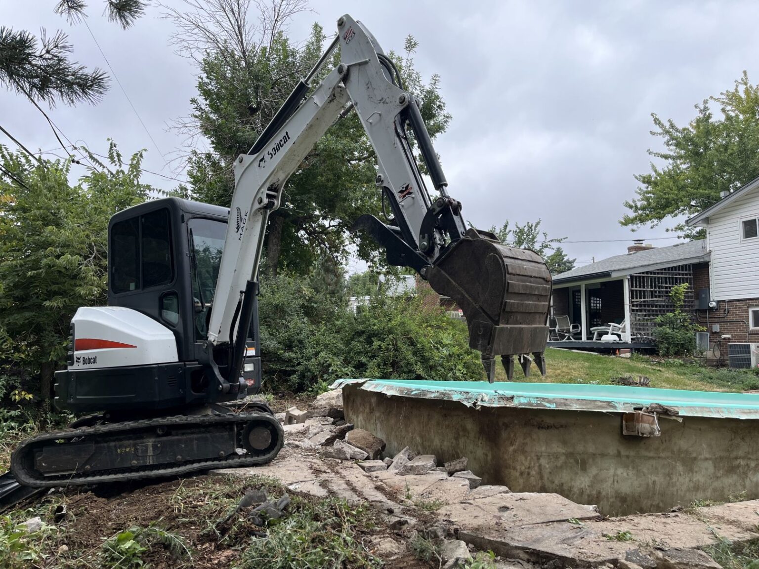 Pool Removal in Adams County MackLand LLC