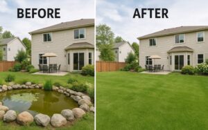 pond removal
