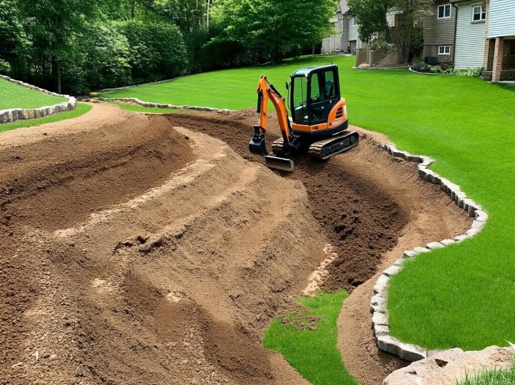 Terraced Backyard Design